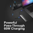 Adaptador multipuertos 5 en 1 con PD de 60W Argom One Axess A00594