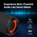 Altavoz inalámbrico portátil con resistencia al agua IPX3 Argom Radyon X10 negro A00738