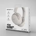 Auriculares inalámbricos BT con cancelación activa de ruido ANC Argom Ultimate Sound Zone blancos A00734