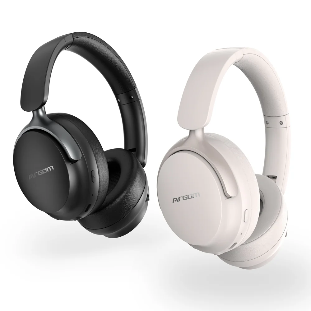 Auriculares inalámbricos BT con cancelación activa de ruido ANC Argom Ultimate Sound Zone negros A00733