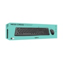 Combo Teclado y Mouse Logitech Mk120 Usb  920-004428