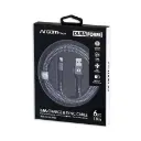 Cable ultrarrápido Tipo C a Tipo C de 240W x 3 metros Argom A00761