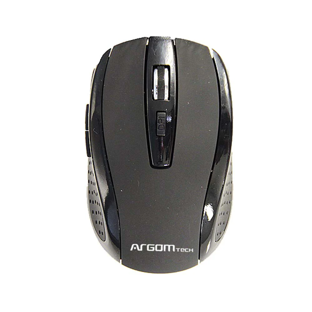Mouse óptico inalámbrico 2,4GHz Argom MS32 negro A00082