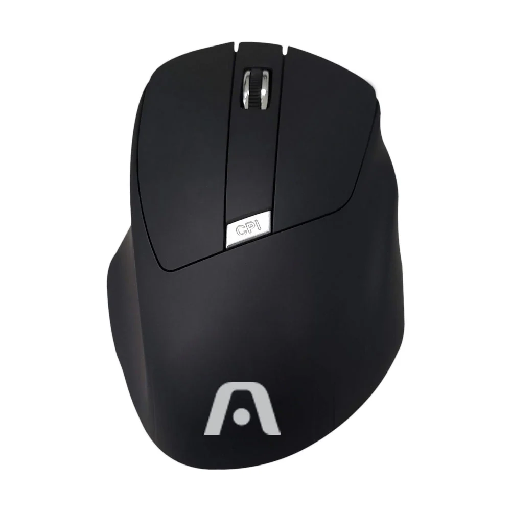 Mouse óptico inalámbrico 2,4GHz Argom MS33 negro A00440