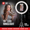 Aro de luz LED 10" con trípode completo Argom Spotlight Pro 9320 A00556