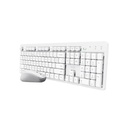 Combo Trust Ody II Inalambrico Blanco