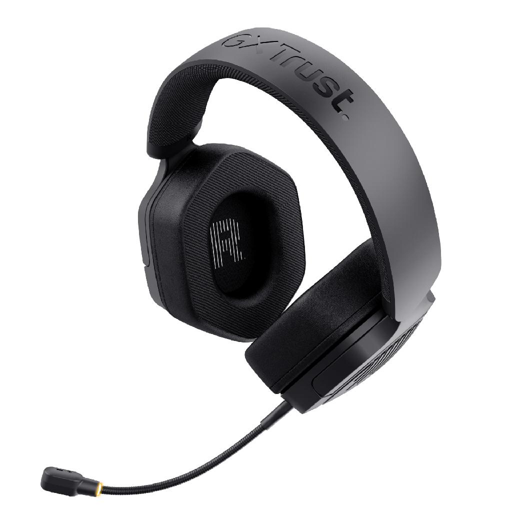 Audifono Diadema Trust Gxt 493 Carus Inalambrica Negra Gamer