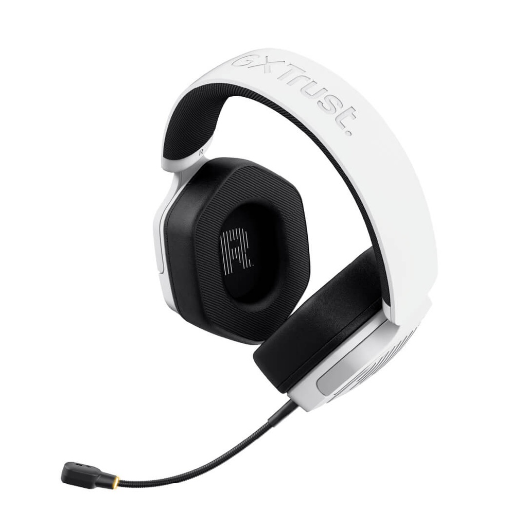 Audifono Diadema Trust Gxt493W Carus Inalambrica Blanca Gamer 