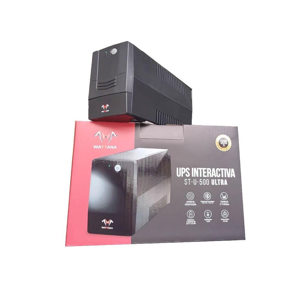 UPS Wattana Interactiva ULTRA 500VA/110VAC
