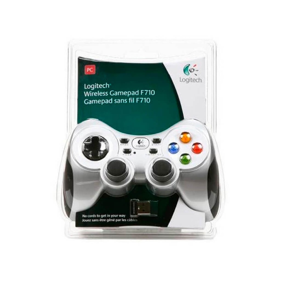 Control Gaming Logitech F710 Inalámb/USB/PC/ 940-000117