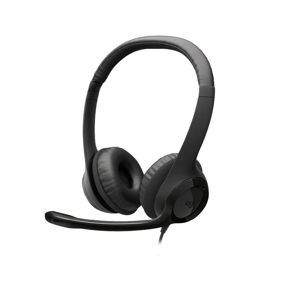 Diadema Logitech H390 Usb Negra