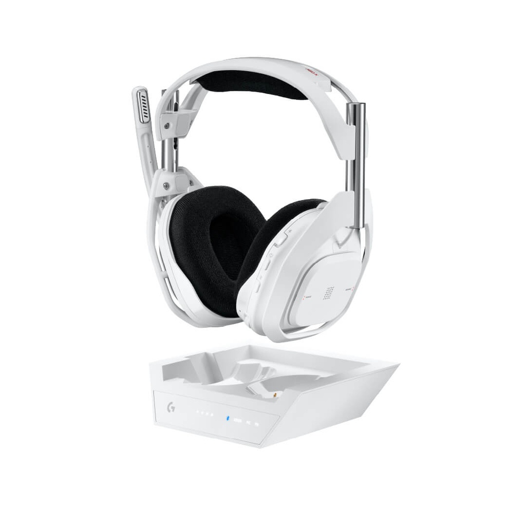 Audífonos Diadema Gaming Astro A50 GEN 5 Blanca Inalámb/Base de Carga/Xbox/PlayStation/PC