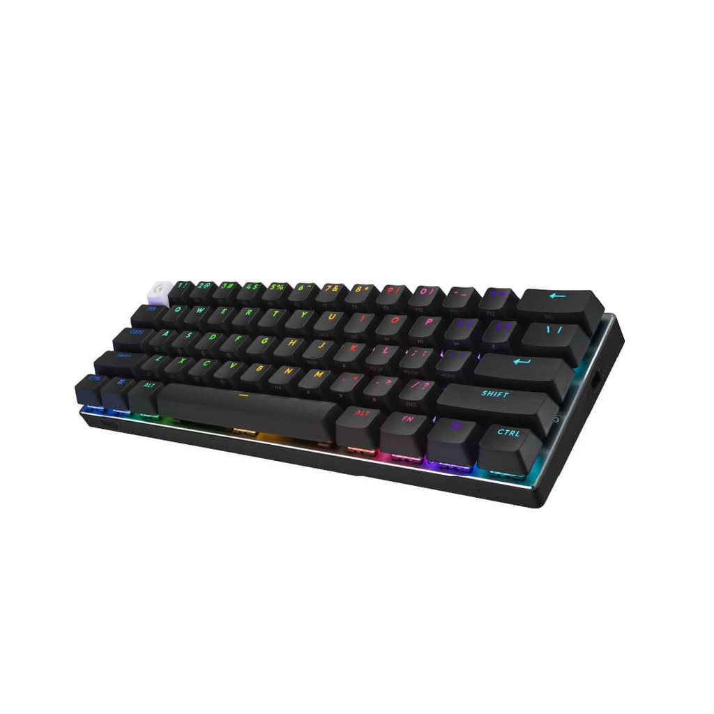 Teclado Gaming Logitech G Pro X 60% Negro/Mecánico/Lightspeed/Bluetooth