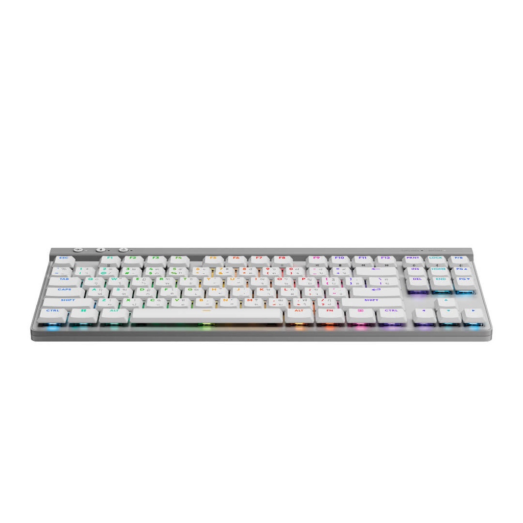 Teclado Gaming Logitech G515 TKL Blanco/Mecánico/Lightspeed/Bluetooth