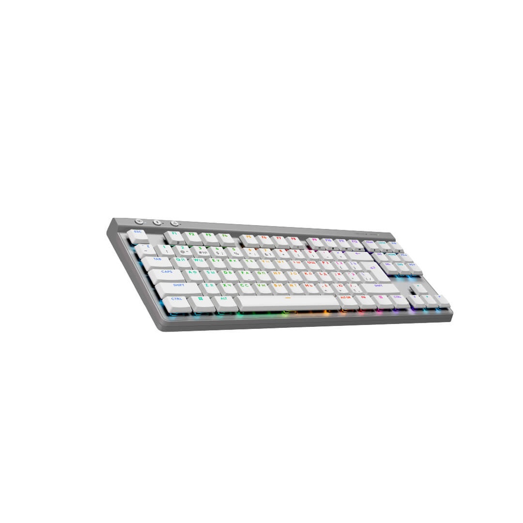 Teclado Gaming Logitech G515 TKL Blanco/Mecánico/USB