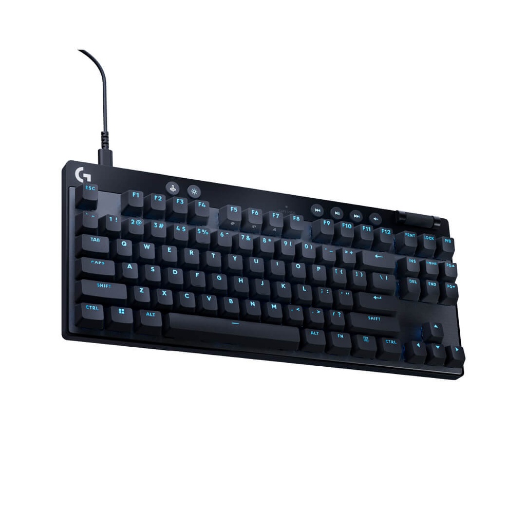 Teclado Gaming Logitech Pro X TKL Rapid Magnético Negro/USB