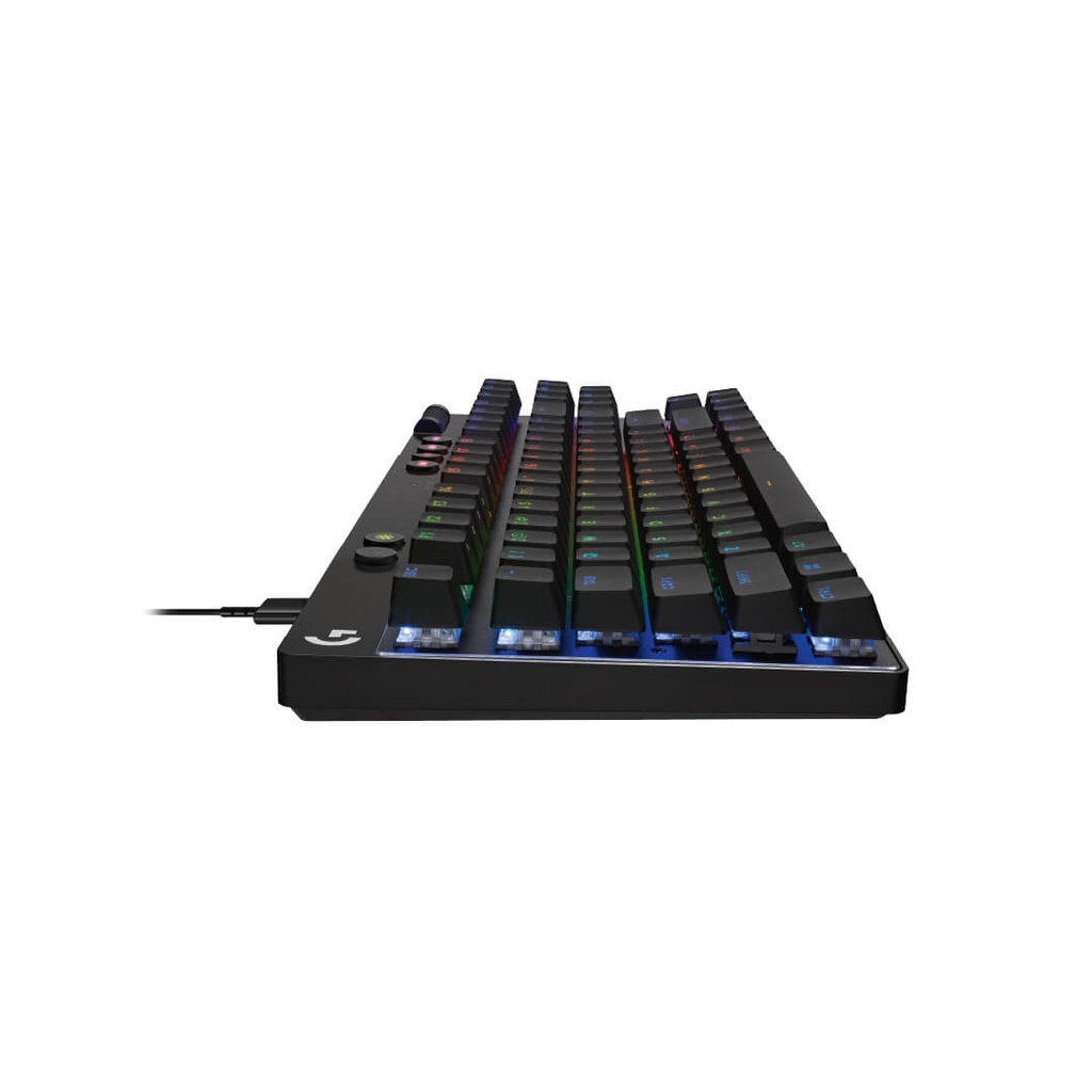 Teclado Gaming Logitech Pro X TKL Rapid Magnético Negro/USB