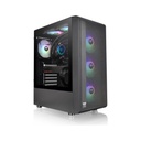 Chasis Thermaltake S200 TG ARGB/Black/Win/SPCC/Tempered Glass*1/120mm ARGB Lite Fan*4/Brown Box /PS-TTP-0650NNFABU-1/