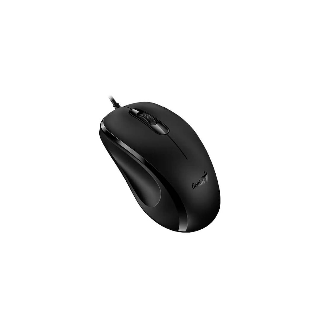 Mouse Genius DX-101 USB Alámbrico Negro