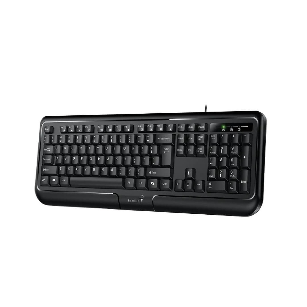 Teclado Genius KB-118 II Alambrico USB Negro