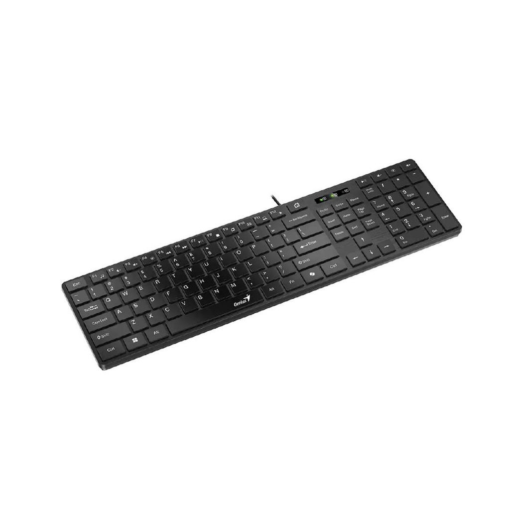 Teclado Genius SlimStar 126 Alambrico USB Negro