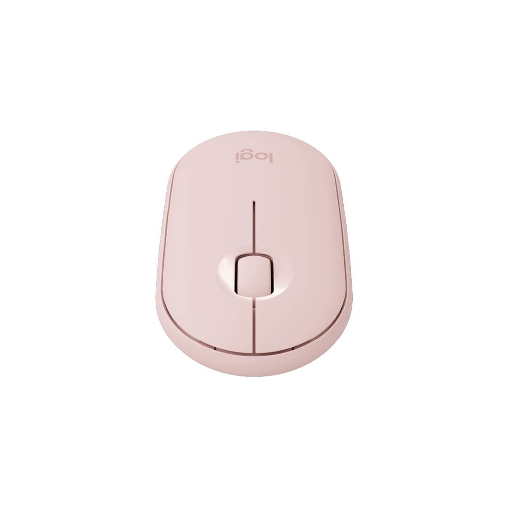 Mouse Logitech Pebble M350 2 Rosa Inalambrico-Bluetooth