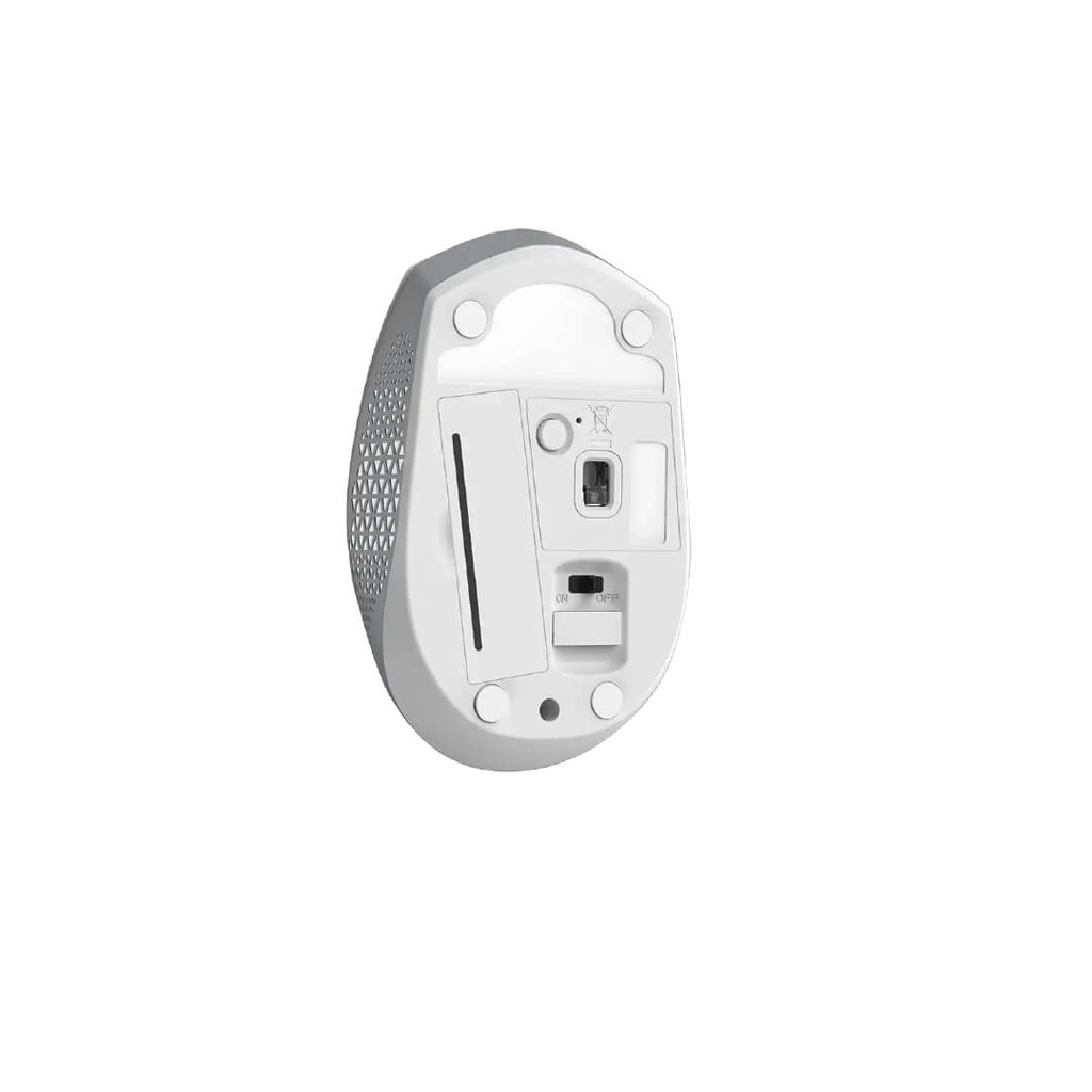 Mouse Genius NX-8000S Inalambrico Bluetooth Silencioso Blanco 