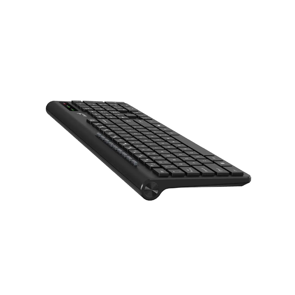 Teclado Genius SlimStar  7230 teclas tipo chocolate ergonómico color negro