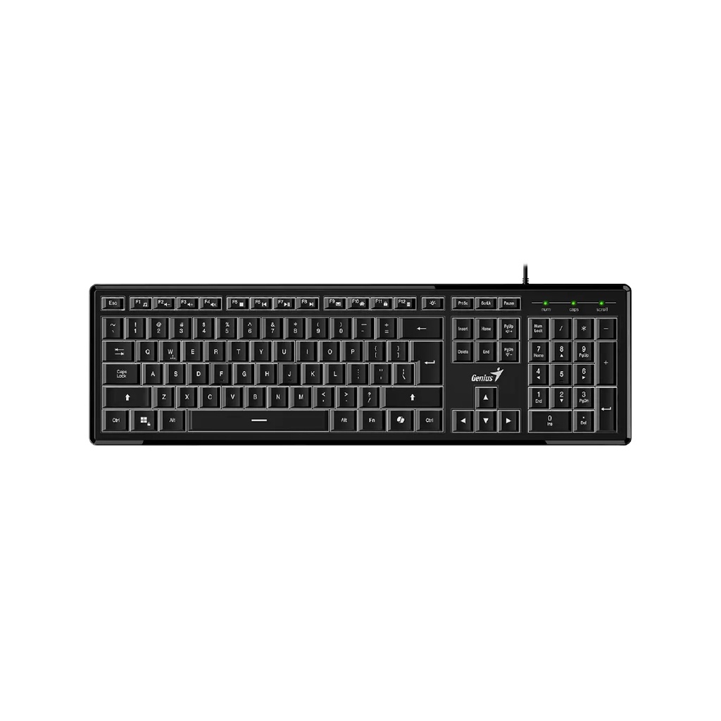 Teclado Genius SlimStar 820 Delgado Iluminado