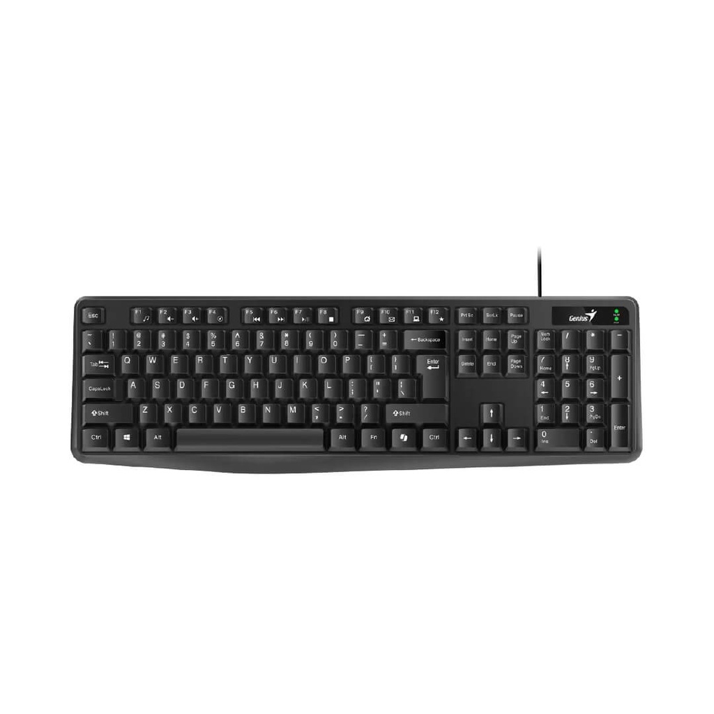Teclado Genius KB-117 Alambrico USB Negro