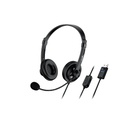 Audifonos Diadema Genius HS-230U Usb  Negro con Microfono