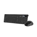 Combo Teclado  y Mouse Genius SLIM 8230 Inalambrico-Bluetooth Negro