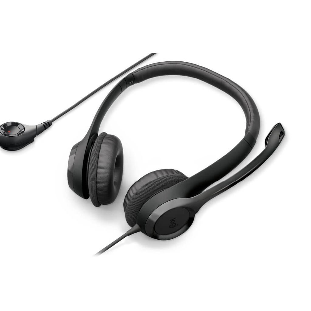 Diadema Logitech H390 Usb Negra