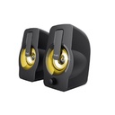 Parlantes Trust Gemi 2.0 Usb 12W Iluminacion LED RGB Negro