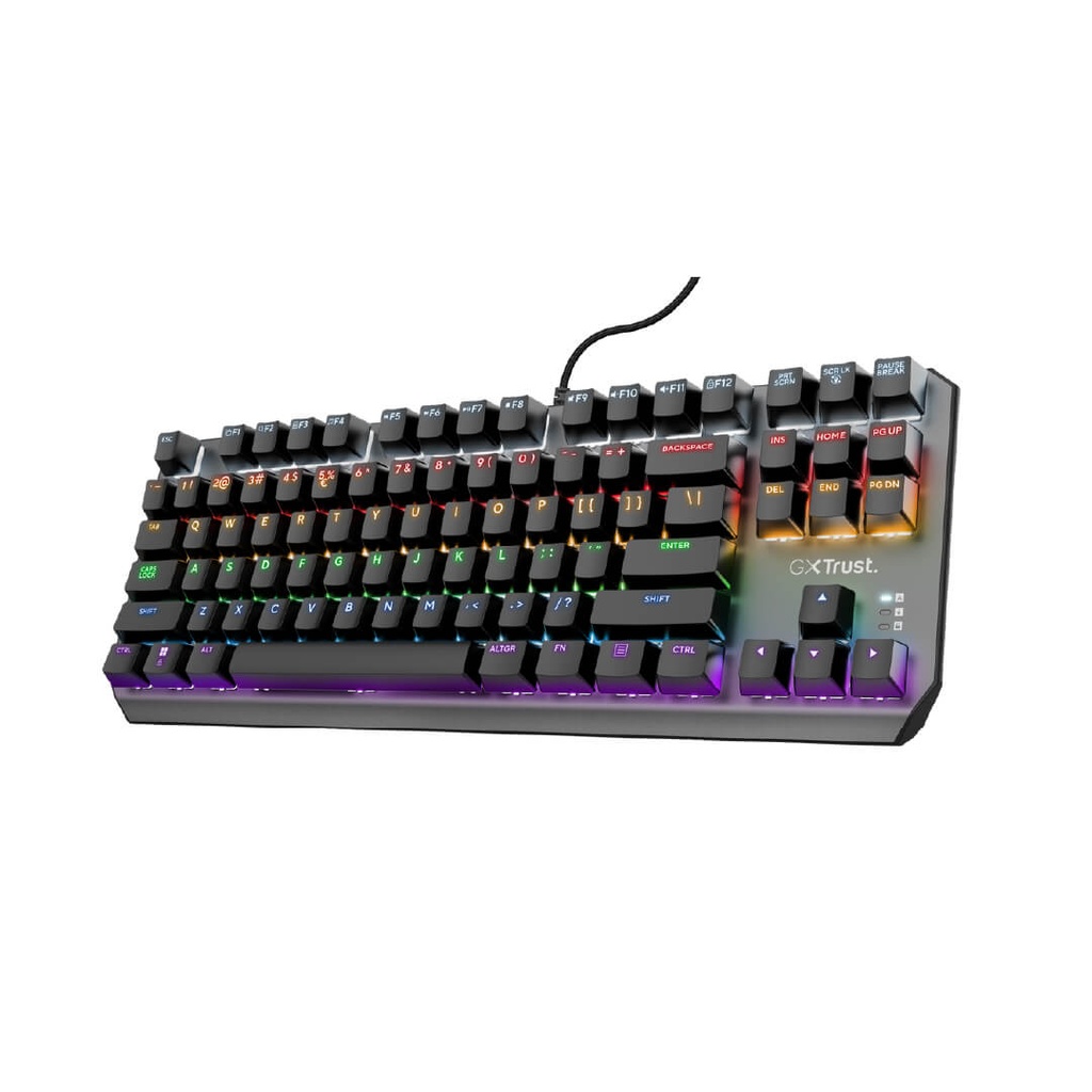 Teclado Gamer trust Gxt 834 Callaz Mecanico TKL