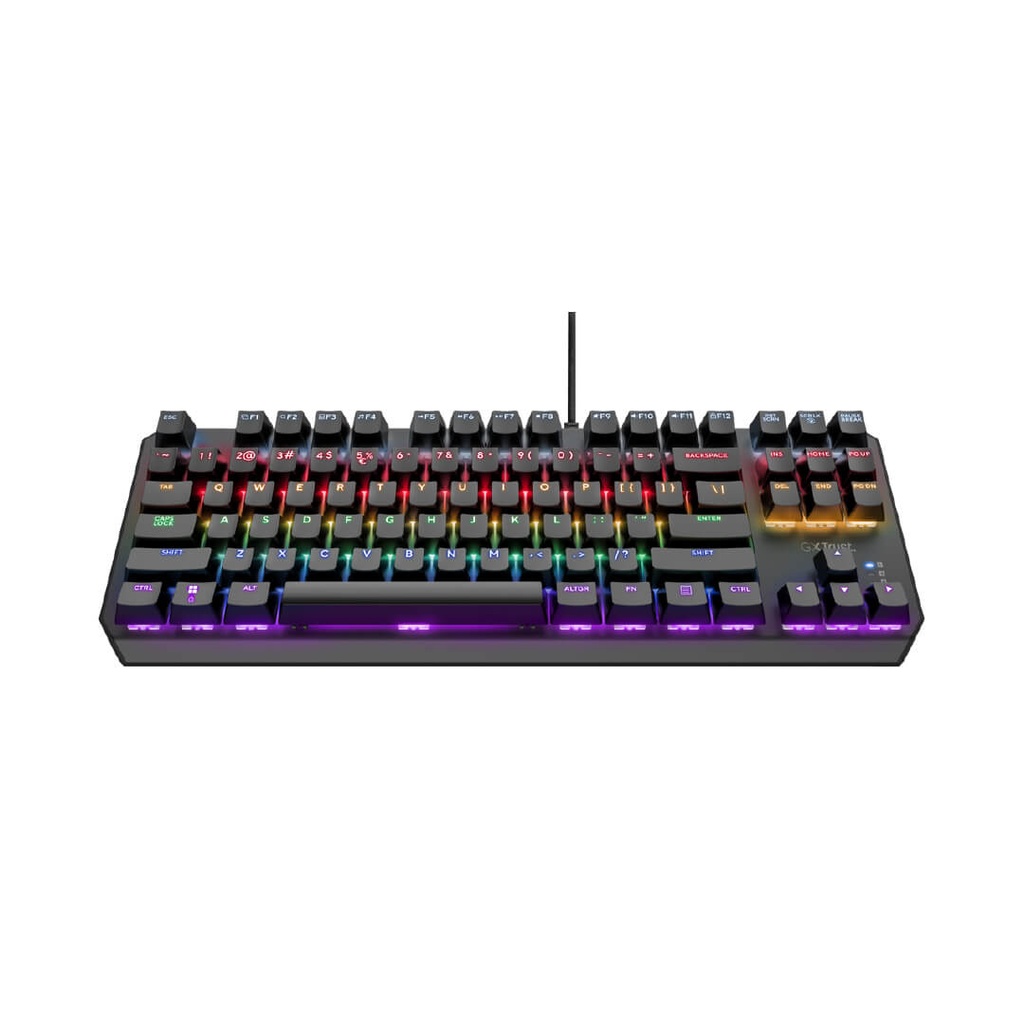 Teclado Gamer trust Gxt 834 Callaz Mecanico TKL
