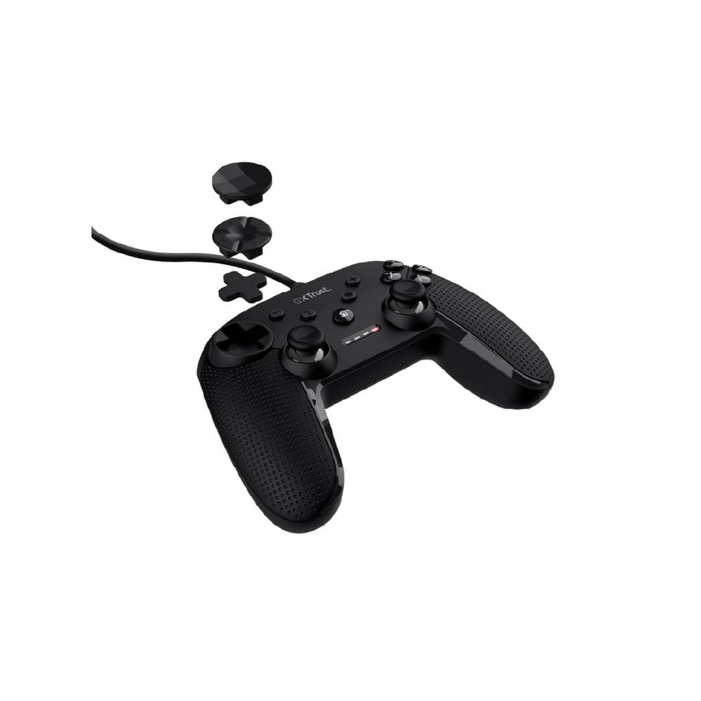 Control Alambrico Trust Gxt 541 Muta para Pc Negro