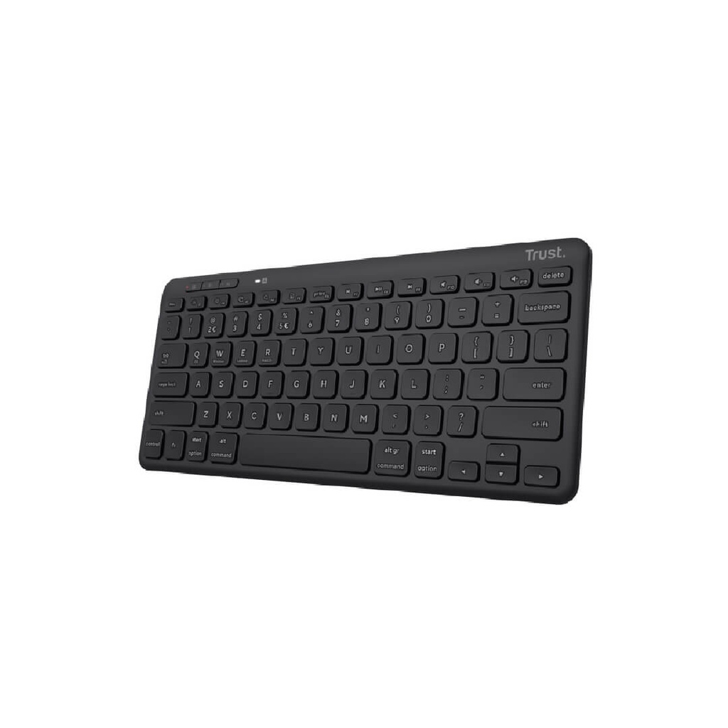 Teclado Trust Lyra Inalambrico-Bluetooth Negro Recargable