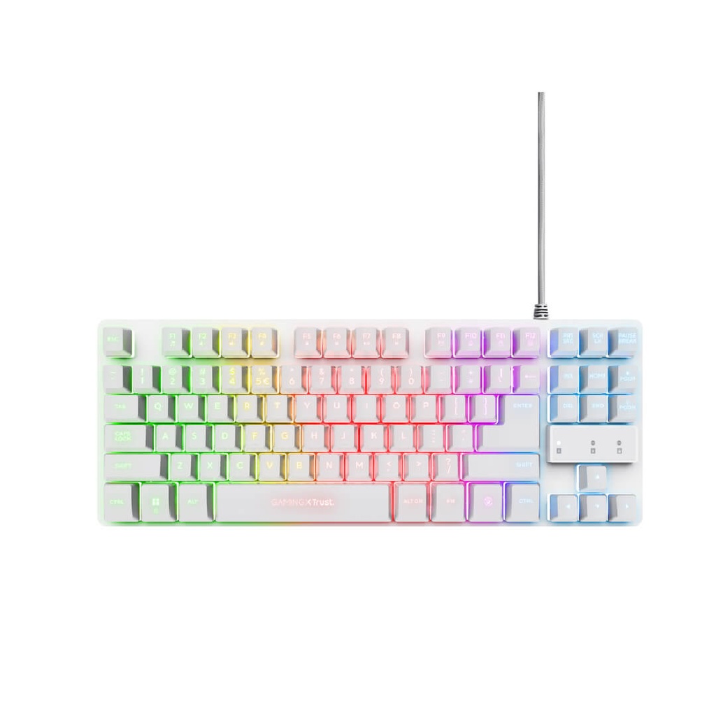 Combo trust Gxt 794 3 en 1 Teclado Thado, Mouse Felox Inalambrico y pad mouse