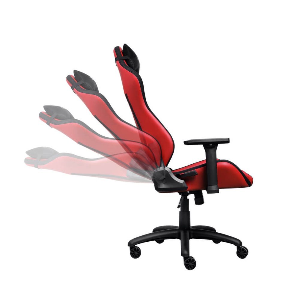 Silla Gamer Ergonomica trust Gxt 714R Ruya Negra Roja