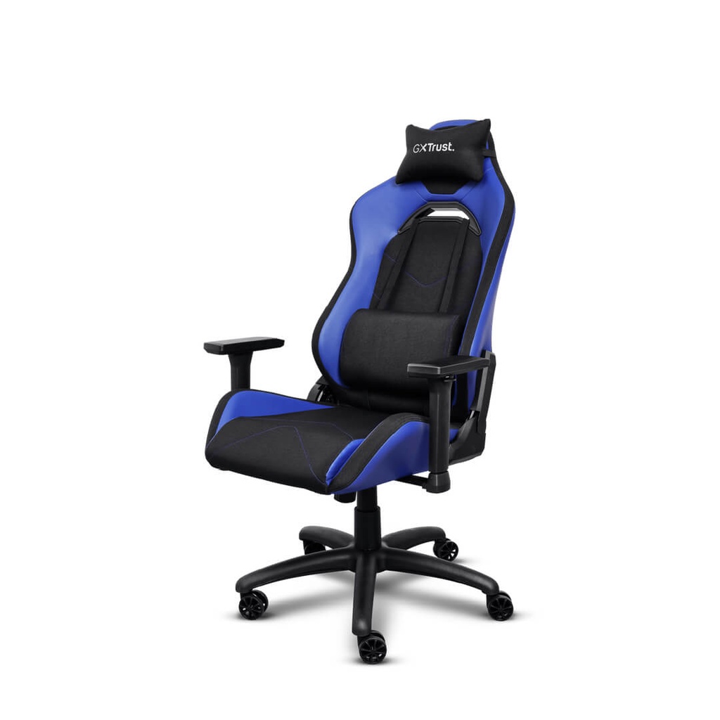 Silla Gamer Ergonomica trust Gxt 714B Ruya Negra Azul