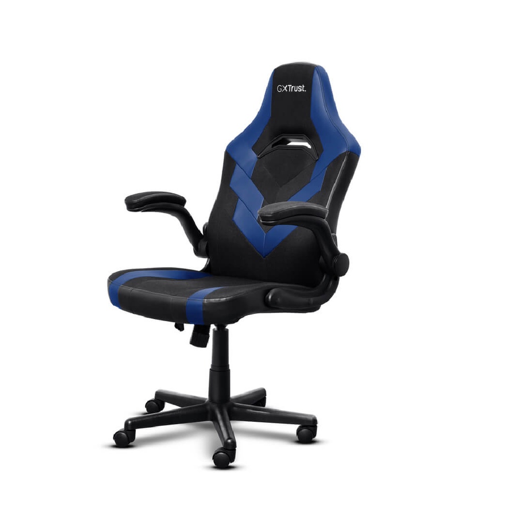 Silla gamer Trust Gxt 703B Riye Negra Azul
