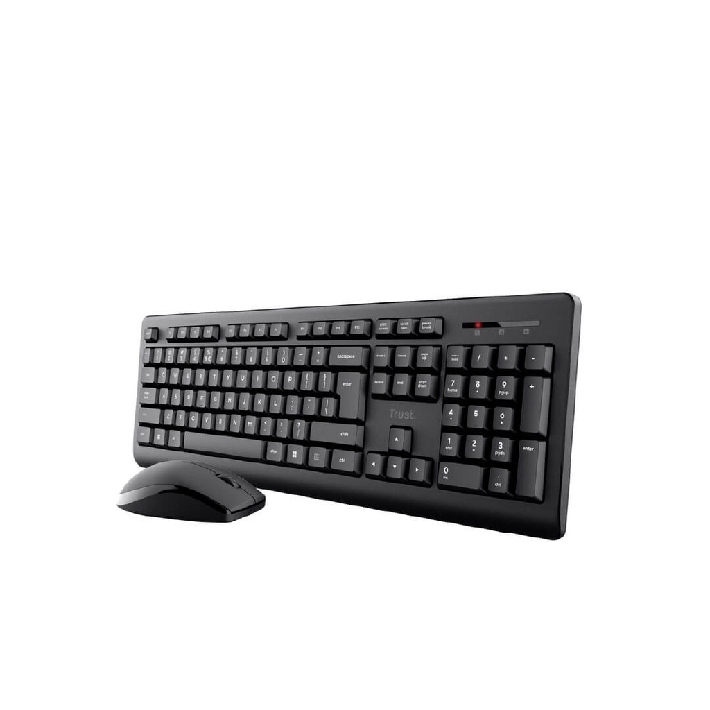 Combo Trust primo Inalambrico Negro