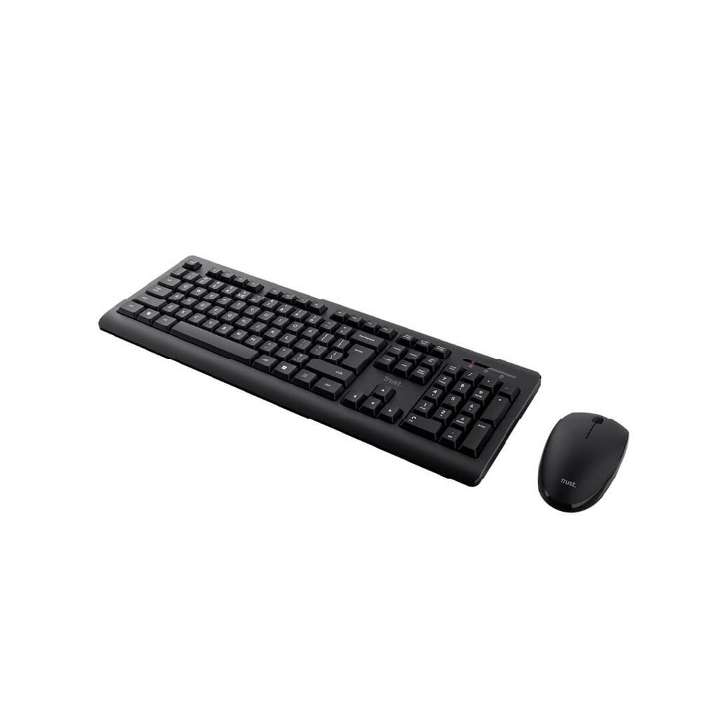 Combo Trust primo Inalambrico Negro