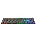Teclado Gamer trust Gxt 866 Torix Mecanico Negro