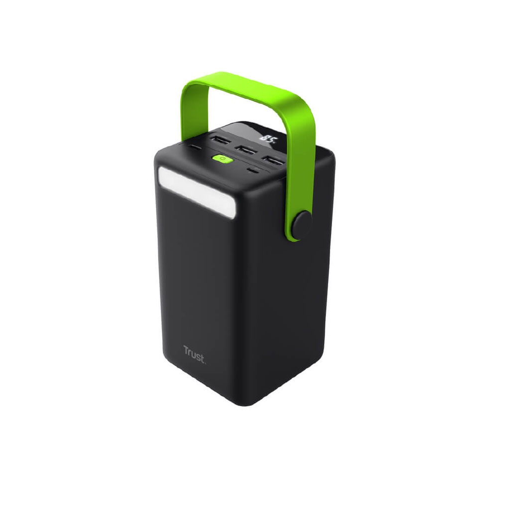Bateria Portatil Trust Redoh 50.000 Mah Verde  Carga Rapida # Parte 25196