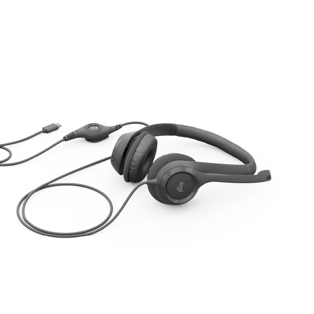 Diadema Logitech H390 Usb Negra