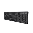 Teclado Trust Vaiya Inalambrico-Bluetooth Negro Recargable 