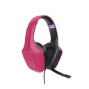 Audifono Diadema Trust Gxt 415p Zirox Rosada Gamer 3,5mm pc Nintendo Switch, Nintendo Switch Lite, PS4, PS5, Xbox Serie S, Xbox Serie X
