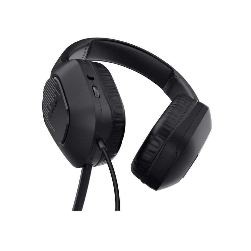 Audifono Diadema Trust Gxt 415 Zirox Negra Gamer 3,5mm pc Nintendo Switch, Nintendo Switch Lite, PS4, PS5, Xbox Serie S, Xbox Serie X